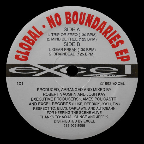 Global (2) : No Boundaries EP (12", EP)