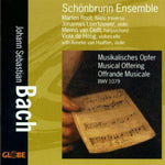 the album cover for Schoenbrunn Ensemble - Musical Offering BWV 1079