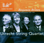 the album cover for B. Britten - Early String Quartets
