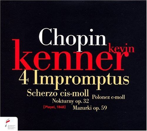 the album cover for F. CHOPIN - 4 Impromptus [Digipak]