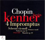 the album cover for F. CHOPIN - 4 Impromptus [Digipak]