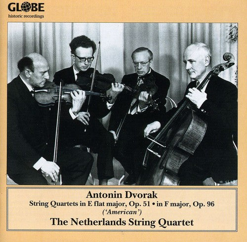 the album cover for A. DVORAK - String Quartet in E Flat Opus 51