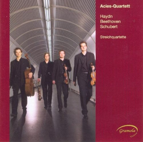 the album cover for Acies Quartett - String Quartets