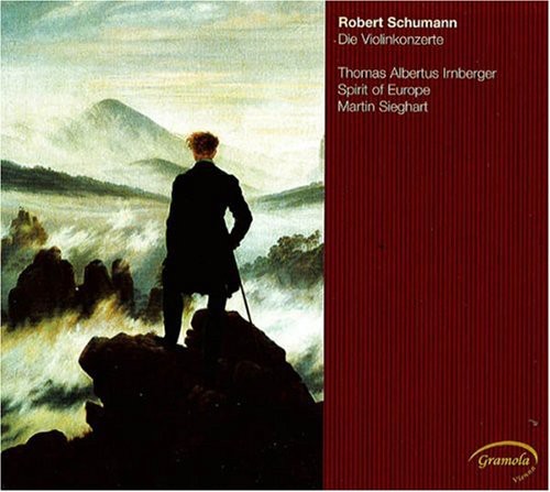 the album cover for Martin Sieghart - Violin Concertos