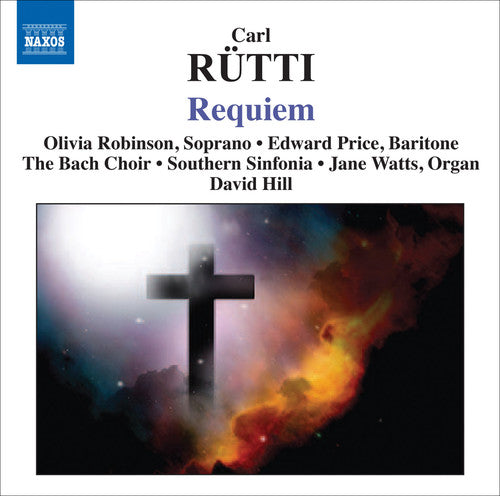 the album cover for Bach Choir - Requiem