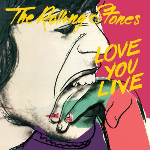the album cover for The Rolling Stones - Love You Live