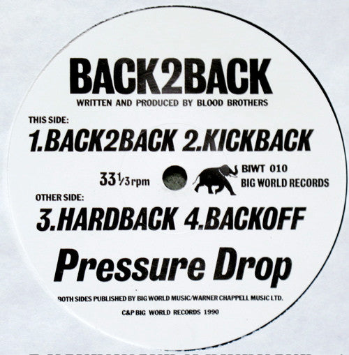 Pressure Drop : Back 2 Back (12")