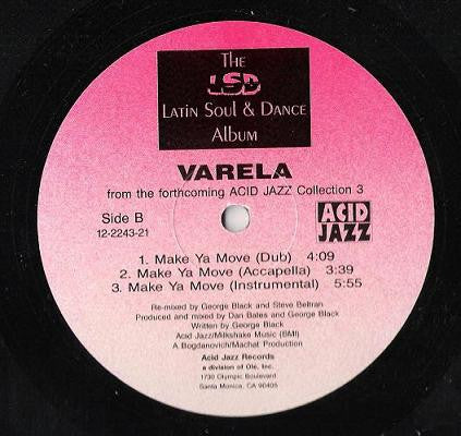 Varela : Make Ya Move (12", EP)