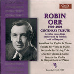 the album cover for Robin Orr - Centenary Tribute