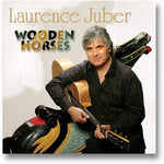 the album cover for Laurence Juber - Wooden Horses