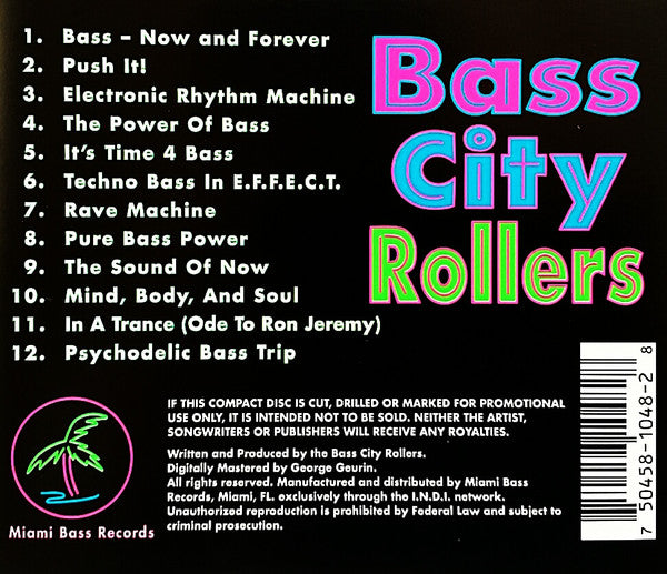 Bass City Rollers (2) : Let The Bass Times Roll (CD)