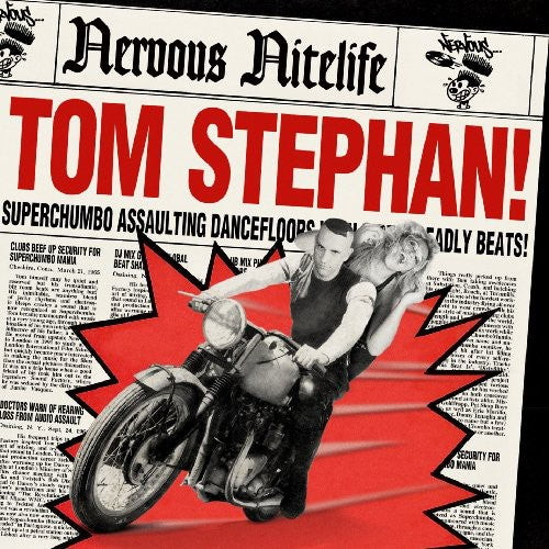 the album cover for Tom Stephan - Nervous Nitelife: Tom Stephan