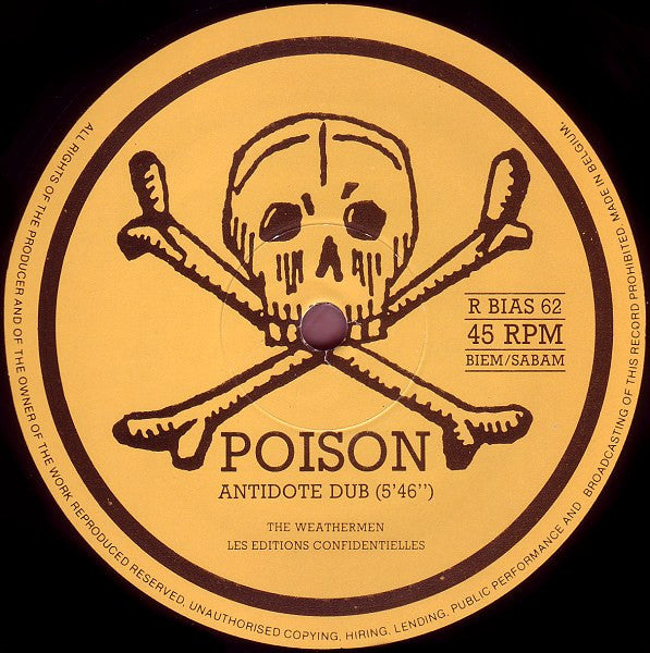 The Weathermen : Poison! (Two New Remixes) (12", EP)