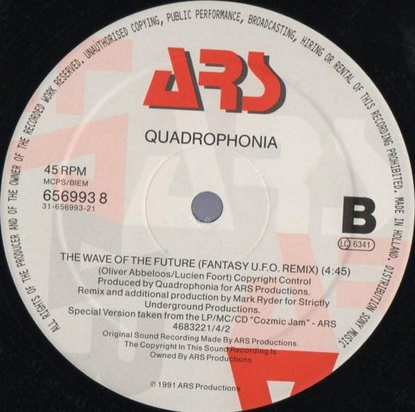 Quadrophonia : The Wave Of The Future (Remix) (12")