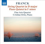Cristina Ortiz - String Quartet / Piano Quintet (CD)