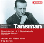 the album cover for Oleg Caetani - Symphonic Chamber Works 4