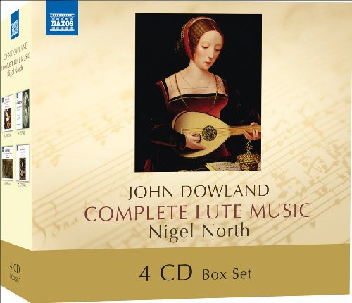 the album cover for J. DOWLAND - Complete Lute Music