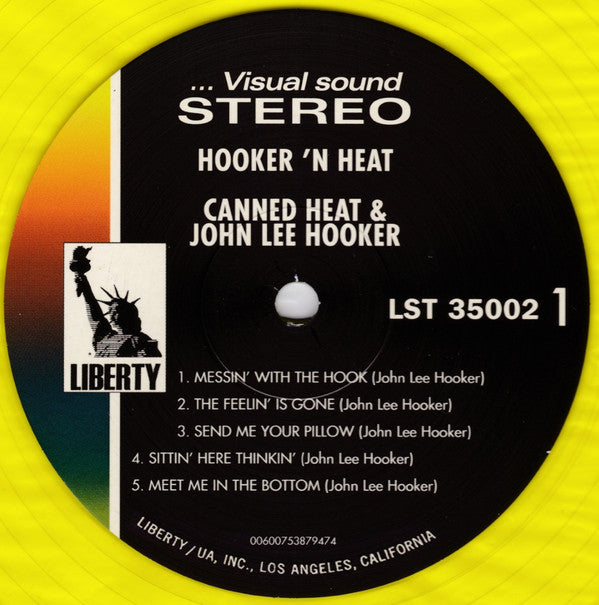 Canned Heat & John Lee Hooker : Hooker ’N Heat (Album, RSD, Ltd, RE, Gat + LP, Yel + LP, Bro)