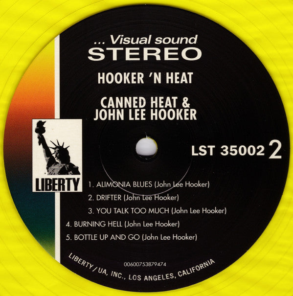 Canned Heat & John Lee Hooker : Hooker ’N Heat (Album, RSD, Ltd, RE, Gat + LP, Yel + LP, Bro)