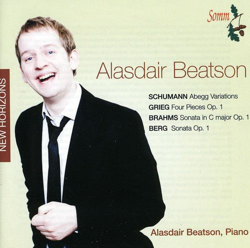 the album cover for Alasdair Beatson - Somm New Horizons