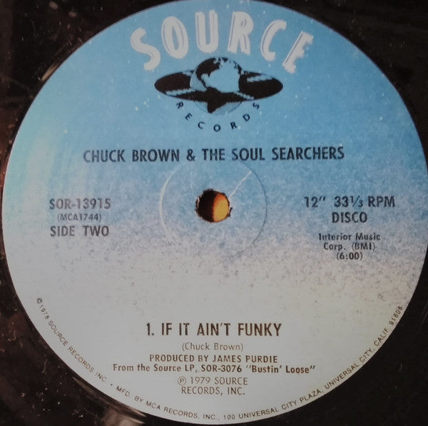Chuck Brown And The Soul Searchers* : Game Seven (12")
