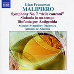 the album cover for Antonio De Almeida - Symphonies 4 No 7