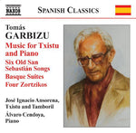 the album cover for T. Garbizu - Music for Txistu & Piano