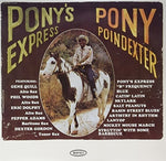 the album cover for Pony Poindexter - Pony's Express