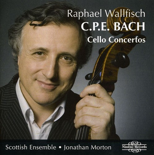 the album cover for RAPHAEL WALLFISCH - Cello Concertos