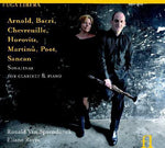 the album cover for Ronald Van Spaendonck - Sonatinas For Clarinet & Piano [Digipak]