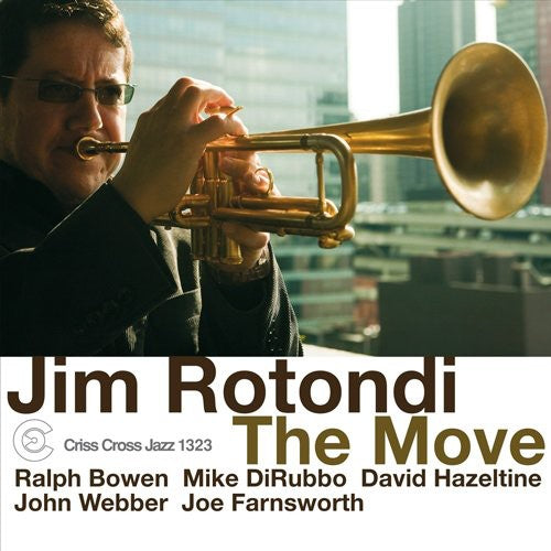 the album cover for Jim Rotondi - The Move