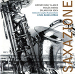 the album cover for SÃ¼ddeutsche Saxophon-Kammerorchester - Saxazione