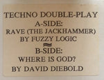 Fuzzy Logic (12) / David Diebold : Rave (The Jackhammer) / Where Is God? (12")