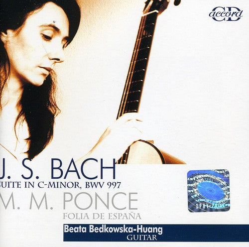 the album cover for Bach/Ponce - Suite In C Minor