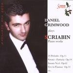 the album cover for Daniel Grimwood - Scriabin, Alexander : Piano Music By Scriabin