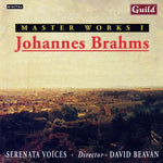 the album cover for J. BRAHMS - Brahms, J. : Master Works I-Brahms