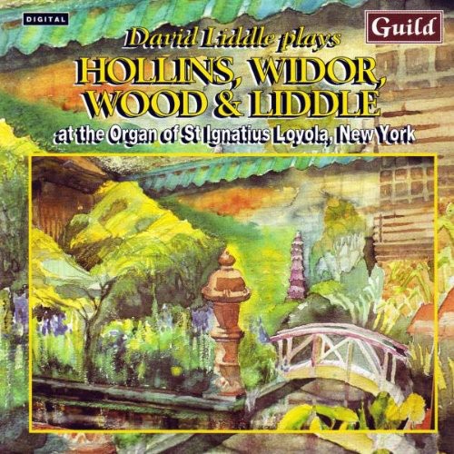 the album cover for Harwood/Liddle - Hollins/Widor/Liddle : David Liddle Plays Hollins Widor Wood & Liddle New