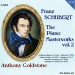 the album cover for Anthony Goldstone - Schubert, R. : Piano Masterworks Vol. 2