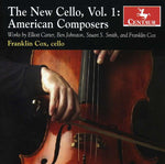 the album cover for Carter/Johnston/Smith/Cox - New Cello 1: American Composers