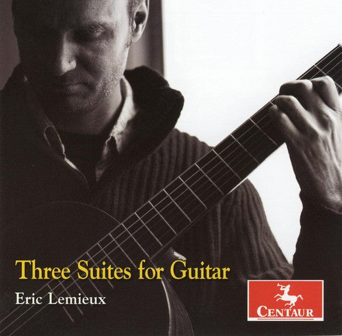 the album cover for E. Lemieux - Three Suites for Guitar