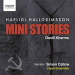 the album cover for Simon Callow - Mini Stories: Based on the Writings of Daniil