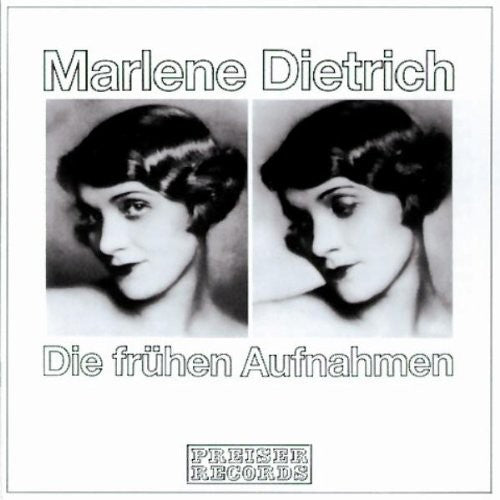the album cover for Marlene Dietrich - Early Years