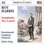 the album cover for Marin Alsop - Symphonies Nos 5 & 6
