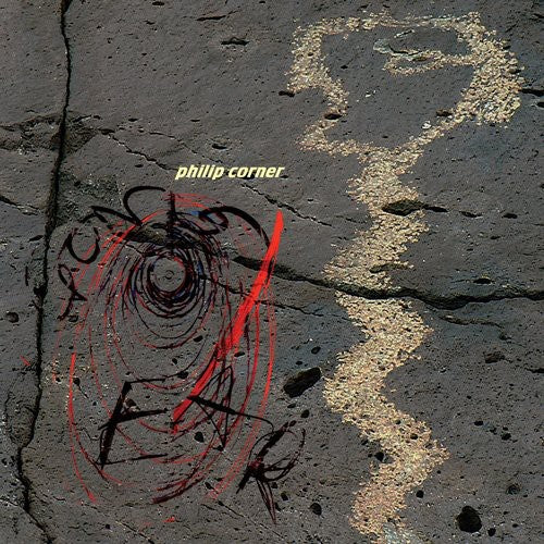the album cover for Philip Corner - Gong Cymbal Ear in the Desert