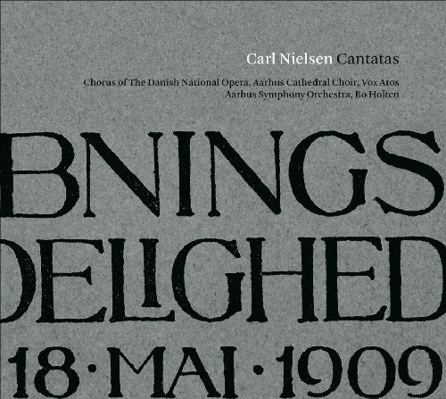 the album cover for Bo Holten - Cantatas