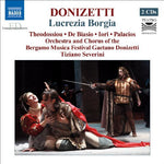 the album cover for Tiziano Severini - Lucrezia Borgia