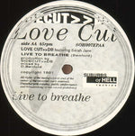 LoveCUT>>DB* Featuring Sarah Jane* : Fingertips / Live To Breathe (12")