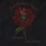 the album cover for Sunflower Red - Living in the Straits