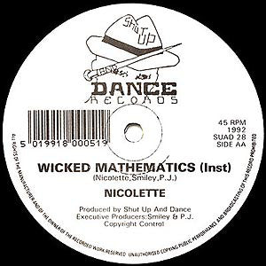 Nicolette : Wicked Mathematics (12")