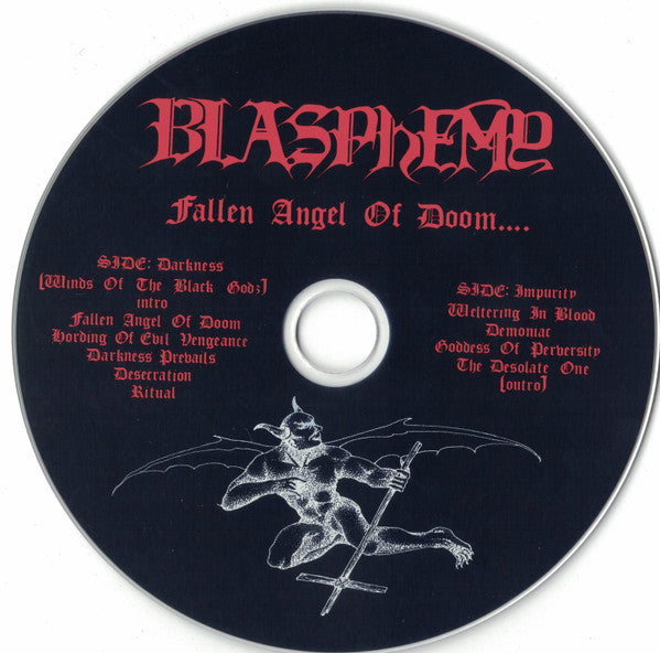 Blasphemy (2) : Fallen Angel Of Doom.... (CD, Album, RE, RP)